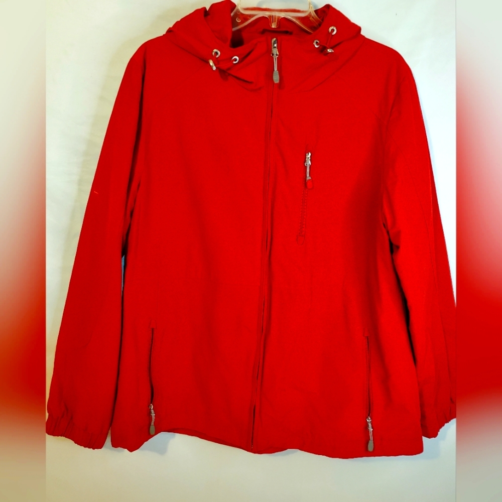 Calvin klein red women's jacket PL